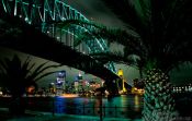 Travel photography:Sydney harbour bridge and city, Australia