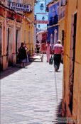 Travel photography:Potosi street scene, Bolivia
