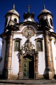 Travel photography:Igreja Sao Francisco de Assis, Ouro Preto, Brazil