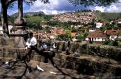 Travel photography:View of Ouro Preto, Brazil