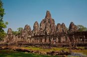 Travel photography:The Bayon (King´s State Temple) at Angkor Thom, Cambodia