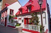 Travel photography:Anciens Canadiens house in Quebec, Canada