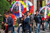 Travel photography:Funeral procession in Dali, China