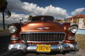 Travel photography:A 1955 Chevrolet in Cienfuegos, Cuba
