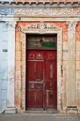 Travel photography:Cienfuegos door, Cuba