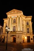 Travel photography:The Estates Theatre by night (Ständetheater), Czech Republic