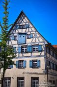 Travel photography:Half-timbered house in Wangen , Germany