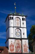 Travel photography:Old watch tower in Wangen , Germany