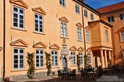 Travel photography:Eutin castle courtyard, Germany