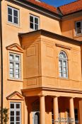 Travel photography:Facade detail of Eutin Castle, Germany