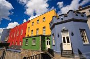 Travel photography:Colourful towers of Dublin Castle , Ireland