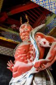 Travel photography:Guardian at the Nikko Unesco World Heritage site, Japan