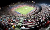 Travel photography:Camp Nou stadium, Spain