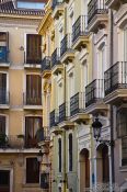 Travel photography:Houses in Valencia´s old town, Spain