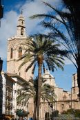 Travel photography:Valencia cathedral tower, Spain