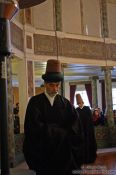 Travel photography:Derwish priest at the Mevlevi convent in Galata, Turkey