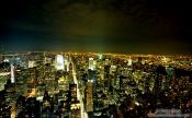 Travel photography:New York by night, USA