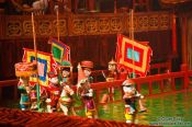 Travel photography:Performance at Hanoi´s Water Puppet Theatre , Vietnam
