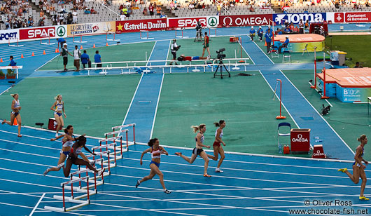 The Women´s Semi-final of 400m hurdles