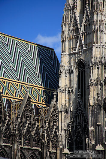 Stephansdom cathedral detail