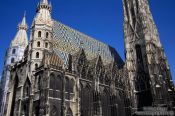 Travel photography:Stephansdom cathedral , Austria