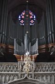 Travel photography:Organ inside Stephansdom cathedral, Austria