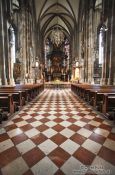 Travel photography:Inside St. Michael´s church in Vienna, Austria
