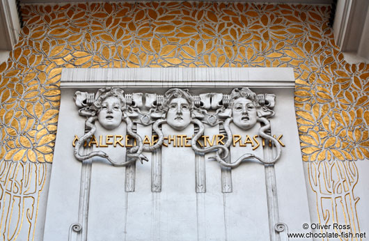 Vienna Secession facade detail 