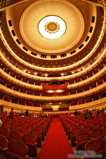 Inside the Vienna State Opera