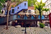 Travel photography:Vienna Hundertwasser house , Austria