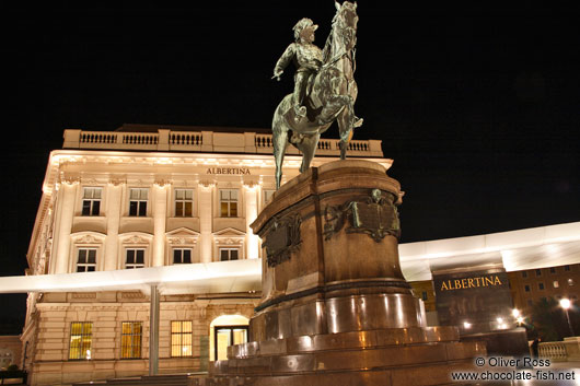 The Albertina gallery in Vienna