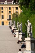 Travel photography:Schönbrunn palace park, Austria