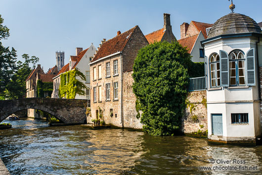The Groenerei canal in Bruges