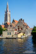 Travel photography:Church in Bruges, Belgium
