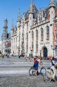 Travel photography:Bruges city hall, Belgium