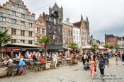 Travel photography:Ghent houses, Belgium