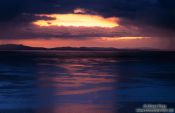 Travel photography:Sunset over Lake Titikaka (Titicaca), Bolivia
