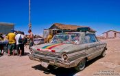 Travel photography:Vehiculo Custodiado Satelitamente (satellite guided vehicle), Bolivia