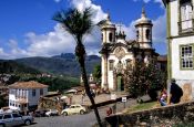 Travel photography:Igreja Sao Francisco de Assis, Ouro Preto, Brazil