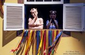 Travel photography:Window display in Ouro Preto, Brazil