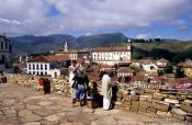 Travel photography:View of Ouro Preto, Brazil