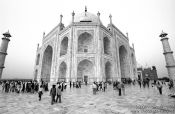 Travel photography:Taj Mahal Mausoleum in Agra, India