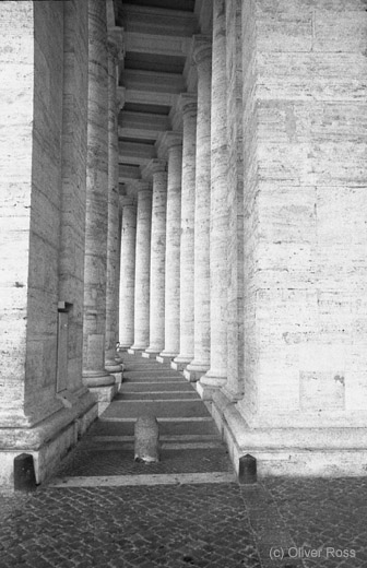 Columns on St. Peters square
