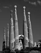 Travel photography:Sagrada Familia Basilica in Barcelona, Spain
