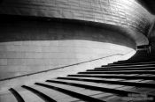Travel photography:Staircase at the Bilbao Guggenheim Museum, Spain
