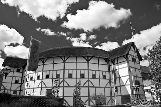 The Globe Shakespeare theatre in London