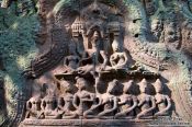 Travel photography:Relief at Ta Prom , Cambodia