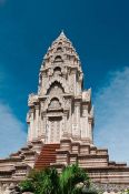 Travel photography:Stupa at Wat Ohnalom in Phnom Penh, Cambodia