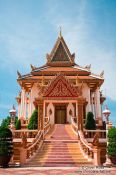 Travel photography:Temple in southern Phnom Penh, Cambodia