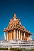 Travel photography:Temple at the Vipassara Dhara Buddhist Centre near Odonk (Udong), Cambodia